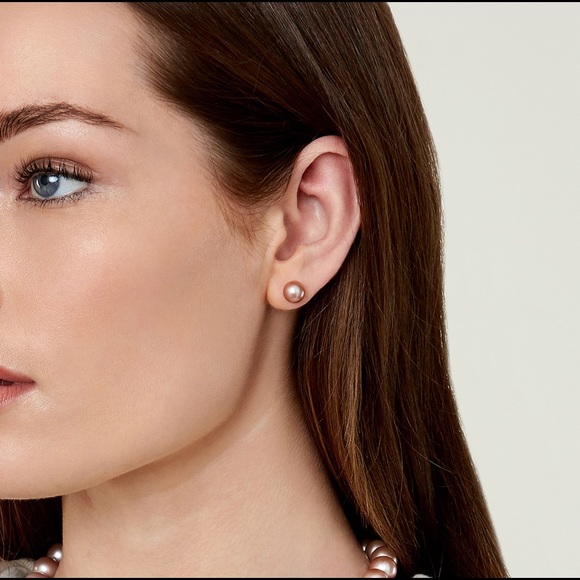 COPY - AAA 8mm authentic Pearl Stud earrings, high luster & tick nacre - Picture 4 of 4